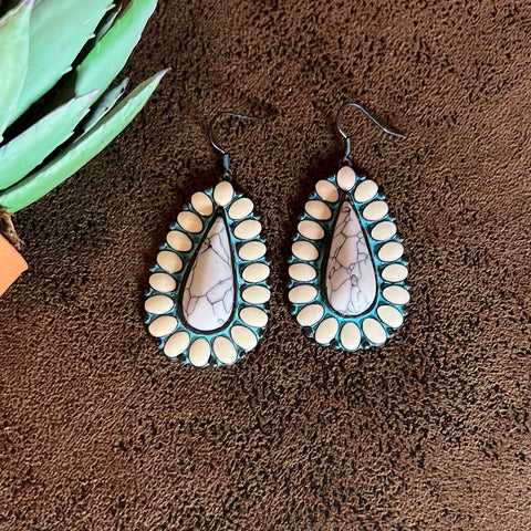 Buffalo and Turquoise Drops