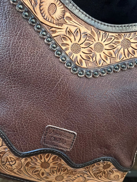 American Darling Tooled Purse