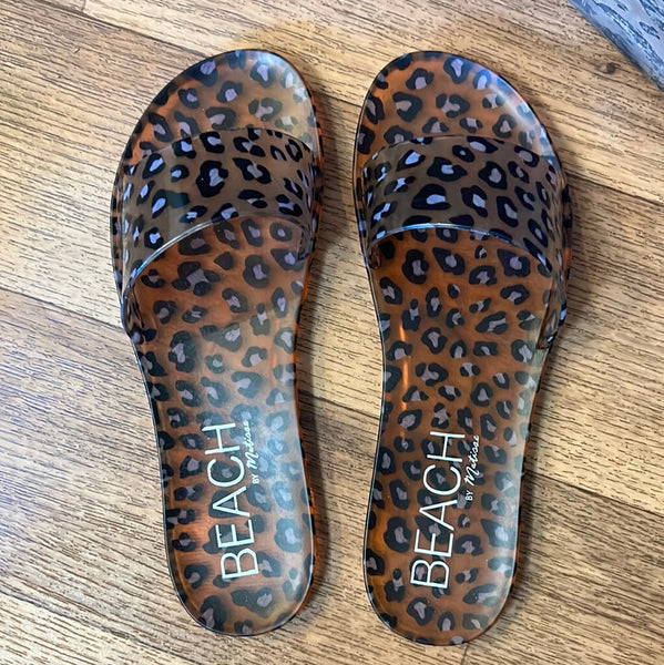 Leopard Jellies NWT Size 7