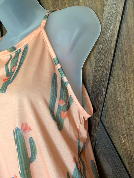 Cactus Tank NWT Size L (runs small)
