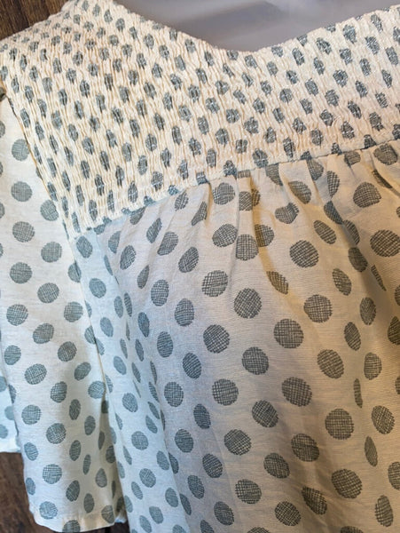 Polka Dot Top NWT Size S