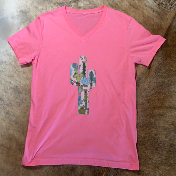Embroidered Cactus Size M