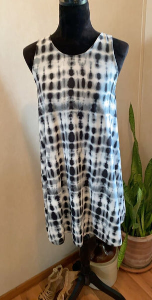 Tie Dye Criss Cross Dress Size S