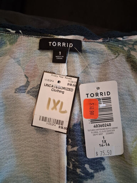 Torrid NWT Kamimo XL