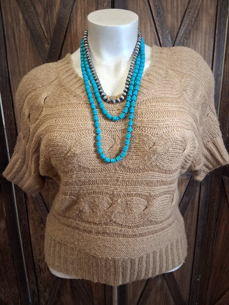 Rue Honeycomb Sweater XL
