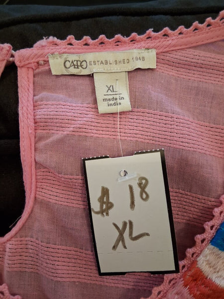 Tracy Embroider Blouse XL