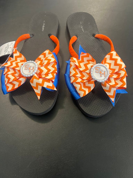 Sam Houston Flip Flops Size 9/10