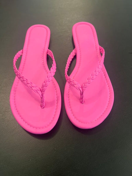 Wild Diva Waikiki Braided Strap Sandal Size 9 NWT
