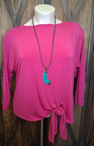 Karen Kane Tie Top 2X