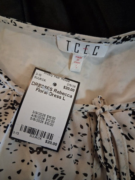 Rebecca Floral Dress L