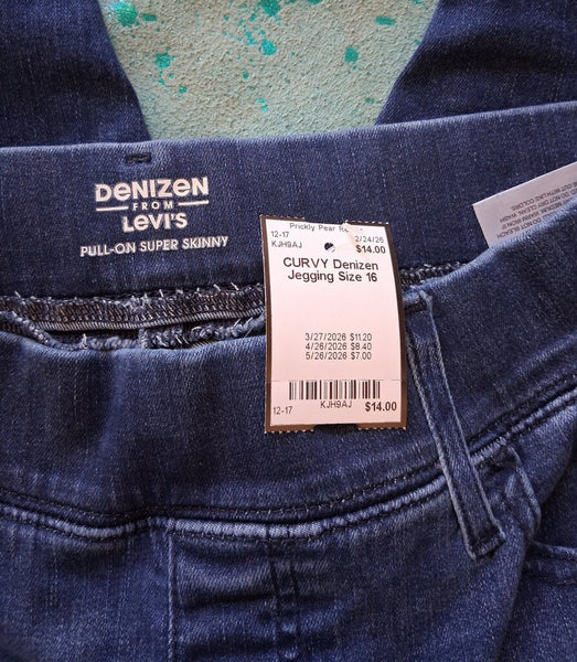 Denizen Jegging Size 16