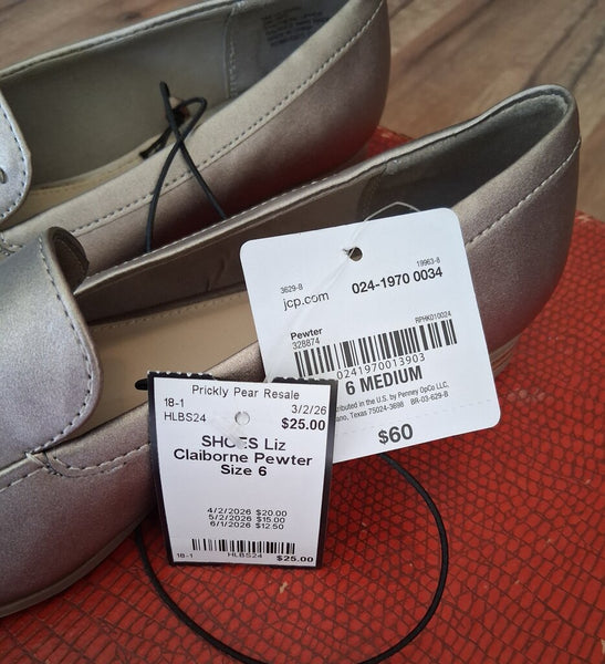 Liz Claiborne Pewter Size 6