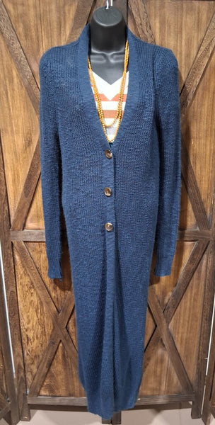 Jun & Ivy Knit Buttons Cardigan L