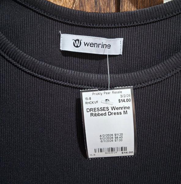 Wenrine Ribbed Dress M