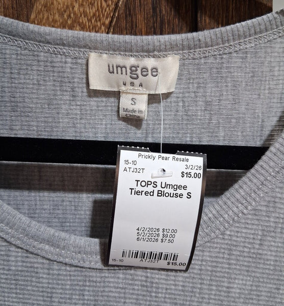 Umgee Tiered Blouse S
