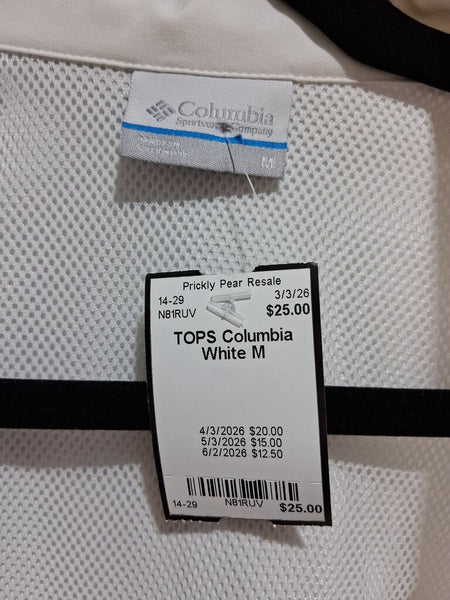 Columbia White M