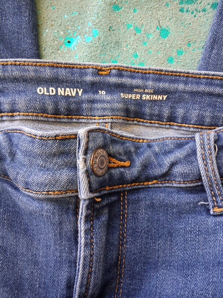 Old Navy Super Skinny High Rise Size 10