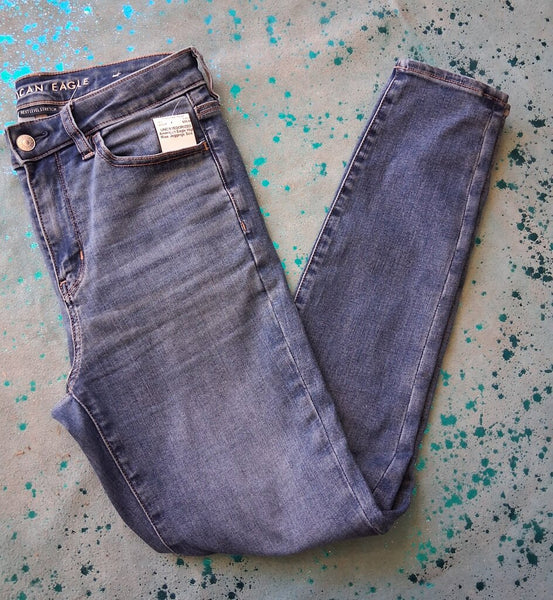 American Eagle High-Rise Jeggings Size 8