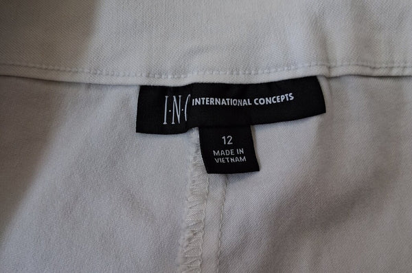 INC Flat Front Shorts Size 12