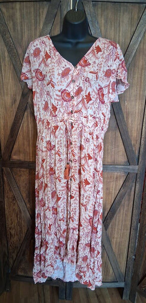Knox Rose Floral Maxi Dress Size 2XL