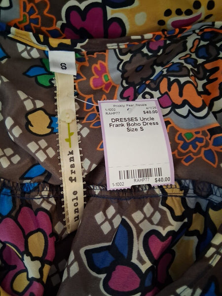 Uncle Frank Boho Dress Size S