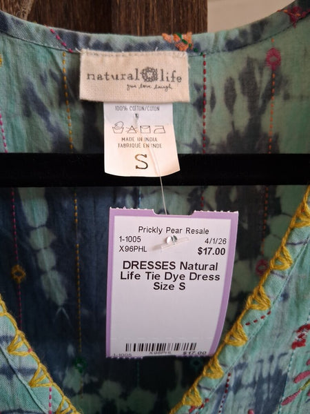 Natural Life Tie Dye Dress Size S