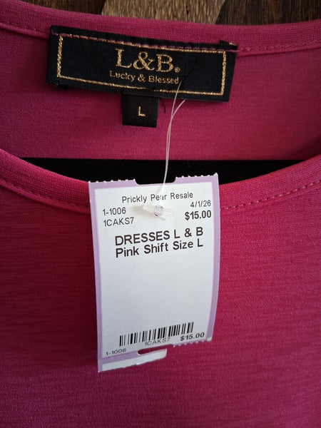 L & B Pink Shift Size L