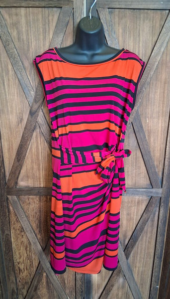 Striped Bodycon Dress Size XL