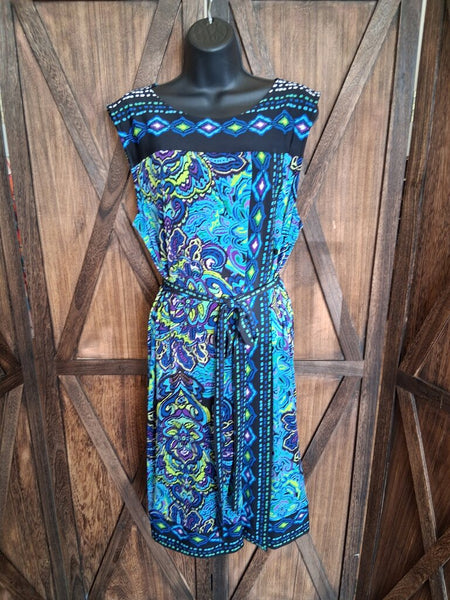 Premise Geometric Dress Size XL