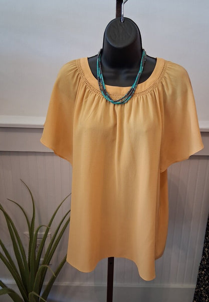 Cato Mustard Top Size L
