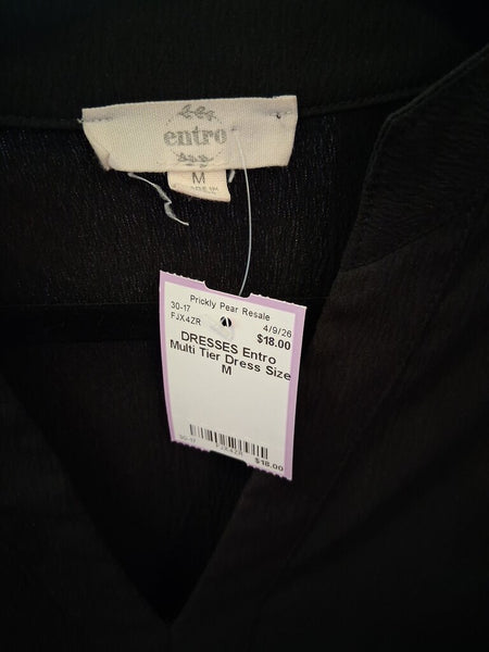 Entro Multi Tier Dress Size M