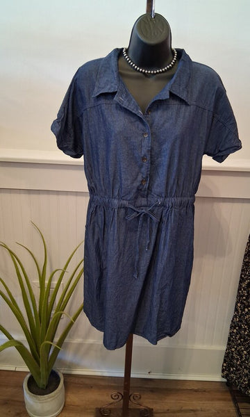Lightweight Denim Dress Size XL