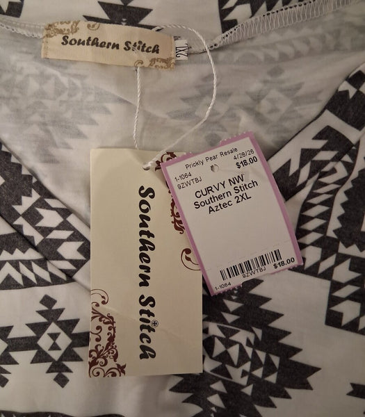 NWT Southern Stitch Aztec 2XL