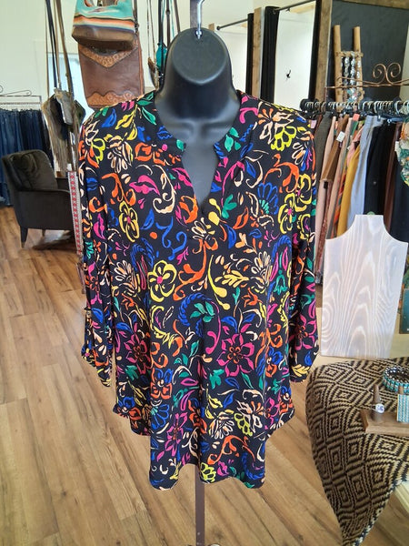 Dear Scarlett Multicolor Blouse S