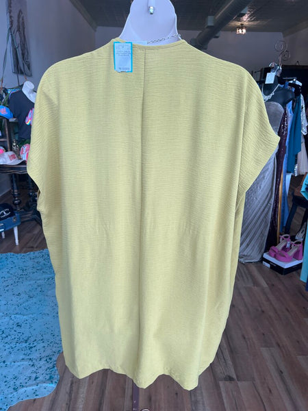 Jade by Jane Mustard Tunic Dress Size 1X