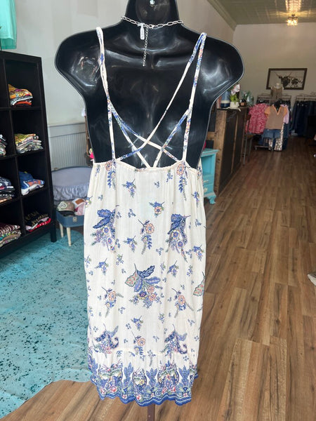 Angie Criss Cross Back Dress Size M