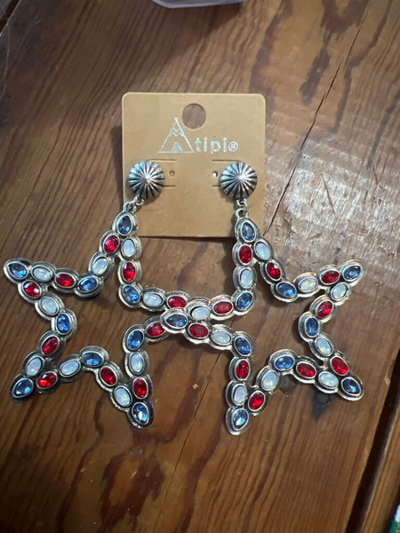 American Star Earrings