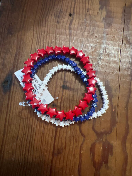 Born in the USA Star Bracelets