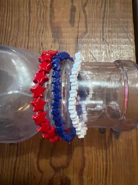 Born in the USA Star Bracelets