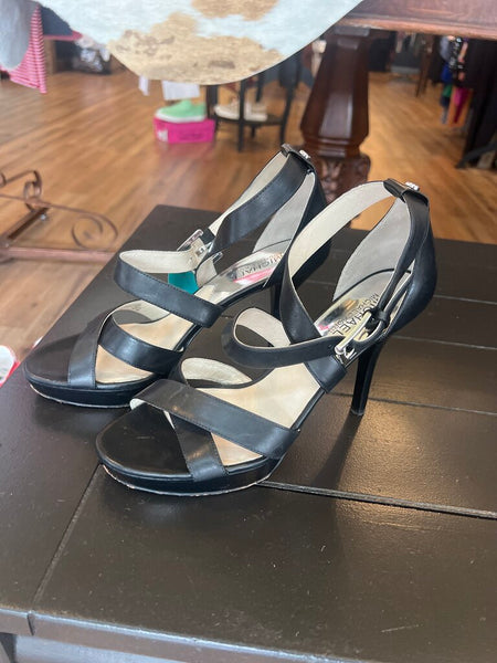 Michael Kors Strap Heels Size 8
