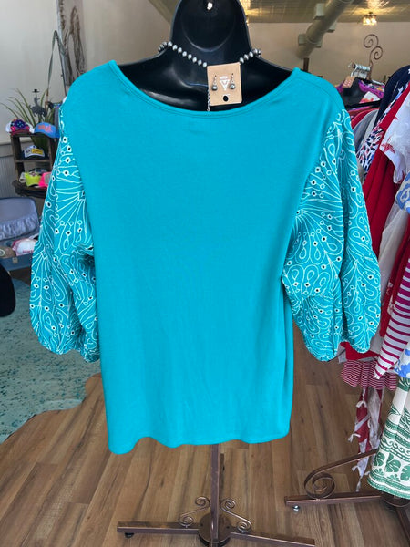 Hailey Embroidery Sleeve 18/20W