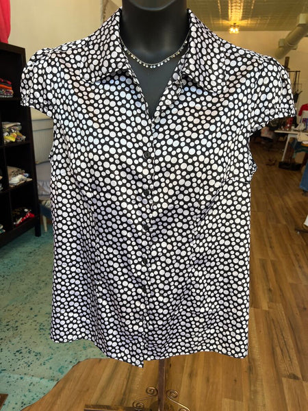 Polka Dot Silk 14/16 W