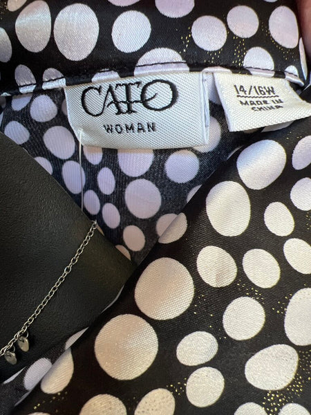 Polka Dot Silk 14/16 W