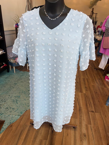 Brittany Pom Pom Dress L