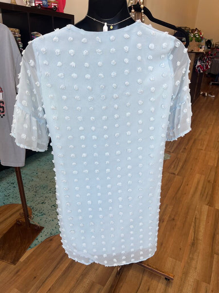 Brittany Pom Pom Dress L