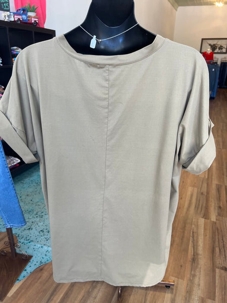 Zenana V Neck 1X
