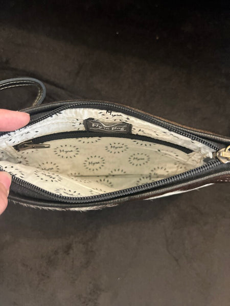 Myra Cowhide Wristlet NWT