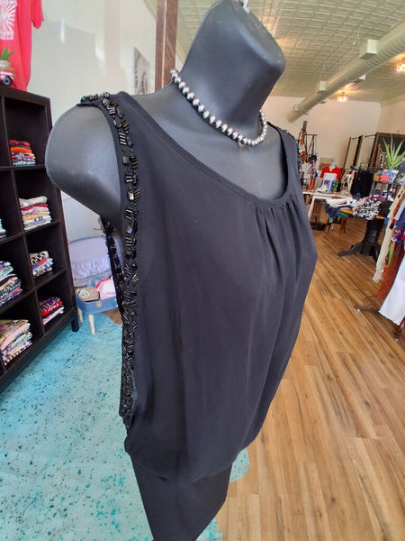 Scarlett Beaded Black Size 8