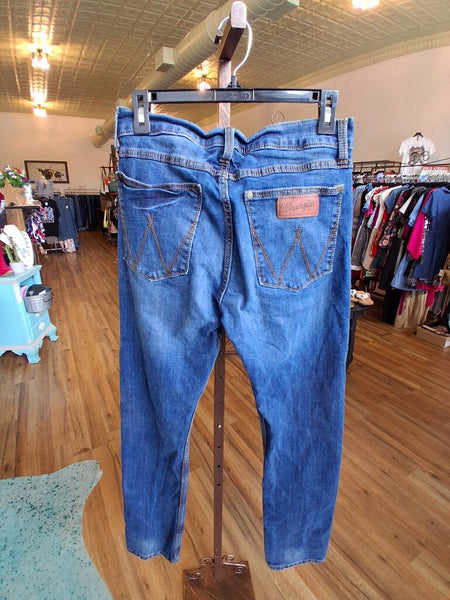 Wrangler Slim Straight Jeans Size 30x34