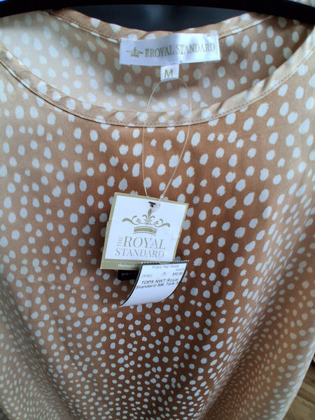 NWT Royal Standard Silk Tank M